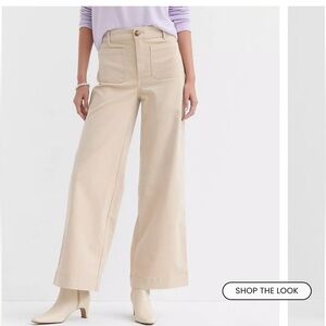 LOFT Corduroy Pants in Light Tan